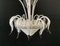 Lámpara de araña Medusa de cristal de Murano atribuida a I3, años 70, Imagen 2