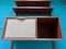 Danish Wall Shelf in Teak with Writing Box by Poul Cadovius, 1960s 4