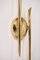 Brass Wall Sconces in the style of Stilnovo, 1950s, Set of 2 11