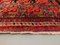 Mittelgroßer handgemachter Vintage Mahal Teppich aus Wolle 8