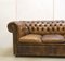 Art Deco Chesterfield 3-Sitzer Club Sofa, 1930er 2