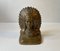 Antique Indian Bronze Chief Bookend, USA. 1920s 7