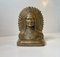 Antique Indian Bronze Chief Bookend, USA. 1920s 2