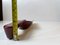 Maroon Glaze Ceramic Wall Hung Candleholder by Arnold Wiig, Norway, 1970s 8