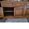 Vintage Wood Side Board with Drawers and Doors, Image 8