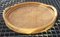 Mid-Century Viennese Weave Bamboo Tray, Image 2