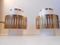 Vintage Danish Acrylic & Brass Wall Lamps by Bent Karlby for Lyfa, Set of 2 3