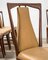 Esszimmerstühle aus Holz & Skai von Osvaldo Borsani für Atelier Borsani Varedo, 1950er, 10er Set 5
