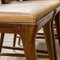 Sedie da pranzo in legno e skai di Osvaldo Borsani per Atelier Borsani Varedo, anni '50, set di 10, Immagine 7
