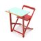 Childrens Desk with Folding Chair, 1950s 1