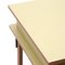 Formica and Brass Wood Desk, 1950s 10