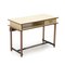 Formica and Brass Wood Desk, 1950s 2