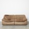 DS46 Two Seater Modular Sofa in Buffalo Leather from De Sede, 1970s, Set of 2, Image 1