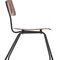 Curved Plywood and Metal Chair, 1950s , Set of 4, Image 7