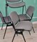Black and Gray Castelli Chairs by Giancarlo Piretti, 1970s, Set of 4 9