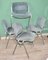 Chairs by Giancarlo Piretti for Castelli, 1970s, Set of 4, Image 2