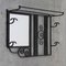Art Deco Iron Rack with Mirror from Percero, 1920s, Image 5