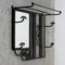 Art Deco Iron Rack with Mirror from Percero, 1920s 1