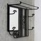 Art Deco Iron Rack with Mirror from Percero, 1920s, Image 1