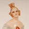 Art Deco Italian Glazed Faience Figurine Lady by Guido Cacciapuoti, 1930s 12