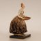 Figurine Lady Art Déco en Faïence Vernie par Guido Cacciapuoti, Italie, 1930s 10