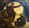 The Picnic on the Riverside, años 40, óleo sobre lienzo, enmarcado, Imagen 3