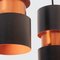 Lampade da soffitto vintage di Jo Hammerborg per Fog & Mørup, anni '40, set di 2, Immagine 5