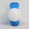 Vintage Blue and Opaline Methacrylate Wall Lights, 1960s, Image 3
