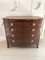 Antique George III Bow Fronted Chest of Drawers in Mahogany, 1800 1