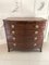 Antique George III Bow Fronted Chest of Drawers in Mahogany, 1800, Image 1