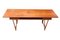 Model 32 Coffee Table in Teak with Newspaper Shelf and Drawers by EW Bach, 1960s 1