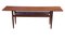 Danish Coffee Table in Teak with Newspaper Shelf, 1960s 1