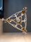 Lampadario Spider in bronzo e cristalli, Francia, anni '80, Immagine 7
