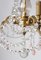 French Bronze and Crystals Chandelier, 1980s, Image 5