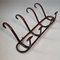 Antique Wall Mounted Coat Rack in Bentwood, 1890s 5
