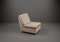 French Lounge Chair in Velvet from Airbone, 1970s, Image 1