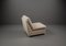 French Lounge Chair in Velvet from Airbone, 1970s, Image 8