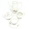 Coffee Set from Porcelain Factory Bogucice, Poland, 1960s, Set of 15, Image 6