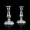 Antique English Silver Plate Candlesticks, 1890s, Set of 2 1