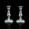 Antique English Silver Plate Candlesticks, 1890s, Set of 2, Image 2
