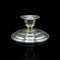 Antique English Silver Plate Candleholder from Parsons, 1890s 4