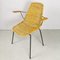 Midollino Basketball Chairs attributed to Campo E Graffi, 1960s, Set of 4 7