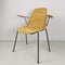 Midollino Basketball Chairs attributed to Campo E Graffi, 1960s, Set of 4 1