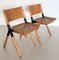 Mid-Century Italian Chairs in Oak and Rattan by Mauro Pasquinelli, 1970s, Set of 2, Image 9