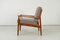Danish Armchair in Teak with Wool Fabric by Grete Jalk for Glostrup, 1960 3
