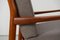 Danish Armchair in Teak with Wool Fabric by Grete Jalk for Glostrup, 1960, Image 7