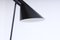 Black Visor Floor Lamp by Arne Jacobsen for Louis Poulsen 5