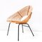 Mid-Century Modern Rattan Armchair by Dirk Van Sliedregt for Rohe, 1950s, Image 6