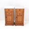 Art Nouveau Oak Jugendstil Nightstands, 1890s, Set of 2, Image 1