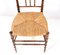 Mid-Century Modern Beech and Faux Bamboo High Back Dining Room Chairs, 1970s, Set of 4 7